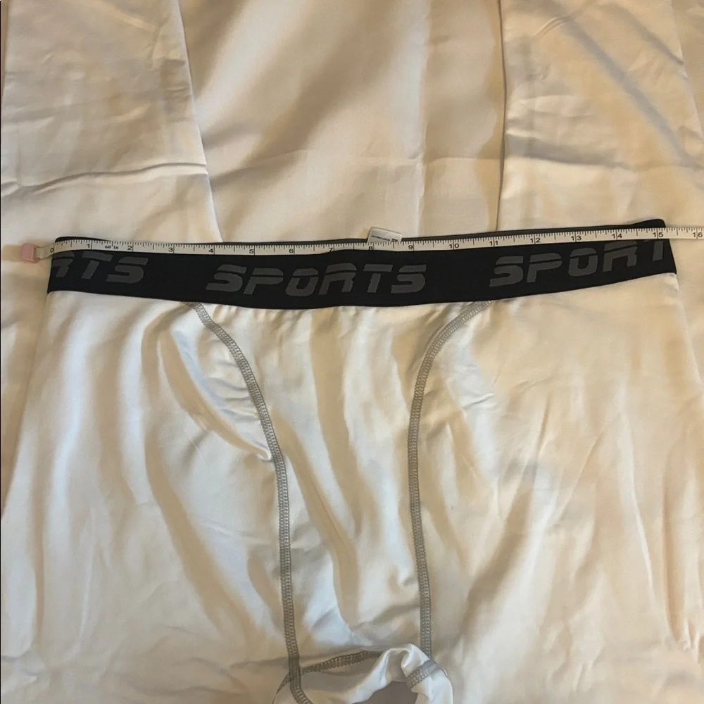 Men's Training Tights White Men Size XL NWOT